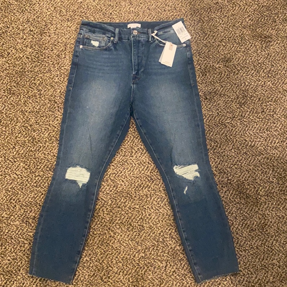 NWT Good American Ankle Crop